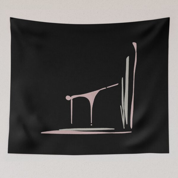 Item preview, Half moon yoga pose              Classic  designed and sold by thickegekasl.