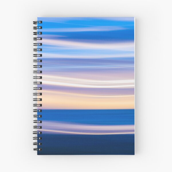 Item preview, Coastal abstract wavy clouds over horizon, sea and beach  designed and sold by Brian Scantlebury.