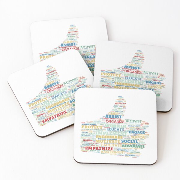 Item preview, Meaningful Social Worker Gift - Word Cloud - Social Work designed and sold by WordCloudStore.