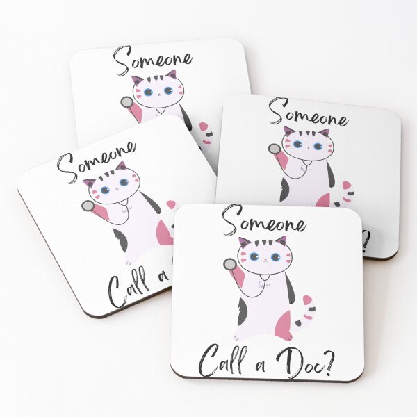 Item preview, Doctor kitty designed and sold by Moniartprints.