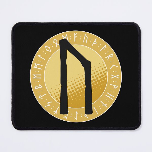 Item preview, Viking Runes and Runic Symbols - Uruz (Strength) designed and sold by iscaStudioArt.