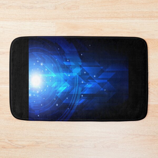 Item preview, Science and technology blue light effect designed and sold by MYKELBRYAN.