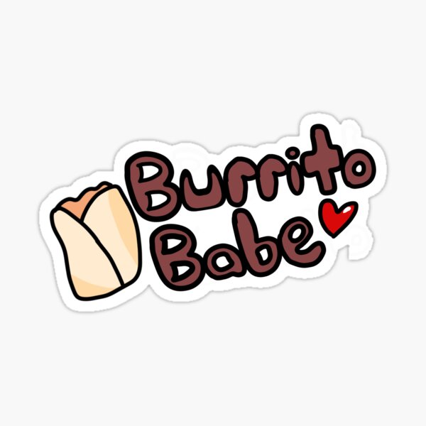 Item preview, Burrito Babe designed and sold by mercurybomber.