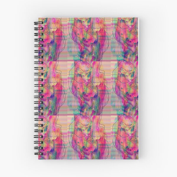Item preview, Psychedelic Rabbit and Deer  designed and sold by Estranged  Design.