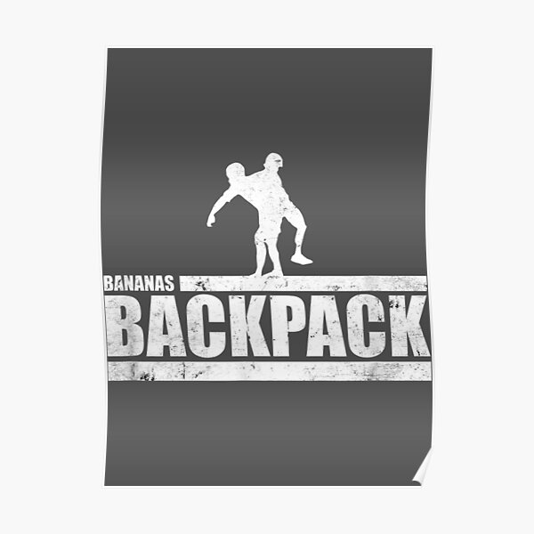 "The CT Challenge Bananas Backpack" Poster for Sale by kipixoly Redbubble