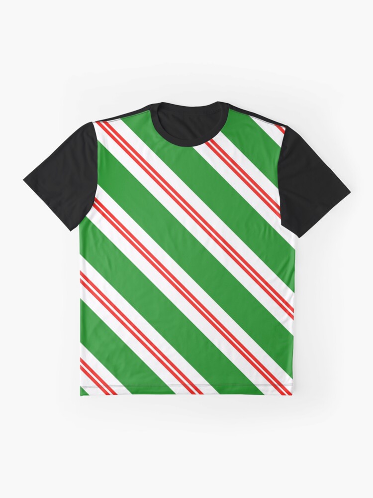 candy cane tie dye shirt