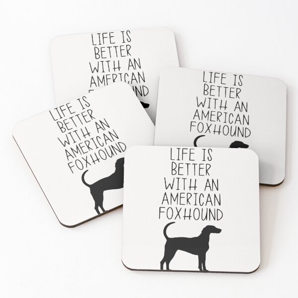 Item preview, Life Is Better With A American Foxhound designed and sold by kindxinn.