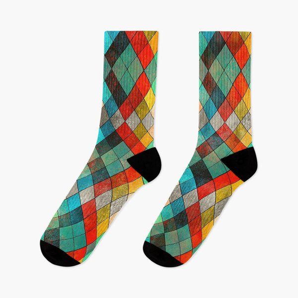 Item preview, Geometric Argyle Plaid Gingham Diamond Pattern designed and sold by PatternMama.