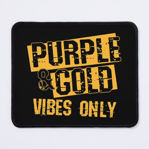 Item preview, Purple & Gold Vibes Only Game Day Group For High School Baseball designed and sold by MichelSorour.