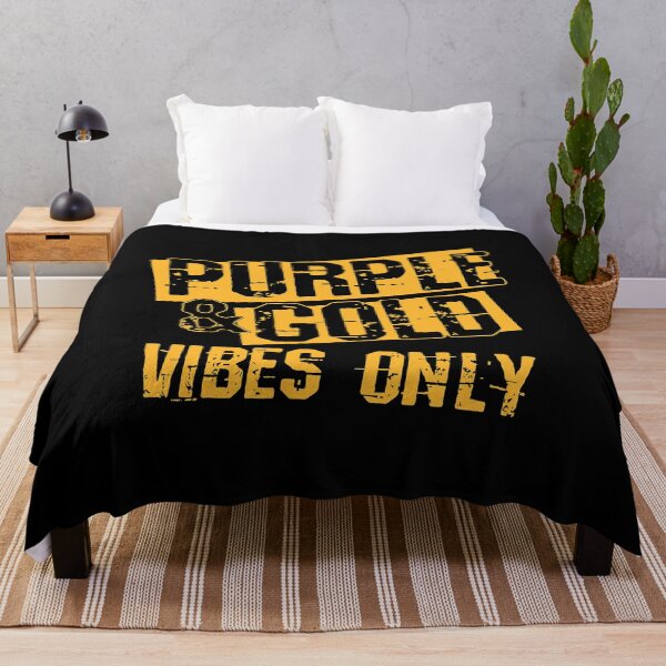 Item preview, Purple & Gold Vibes Only Game Day Group For High School Baseball designed and sold by MichelSorour.