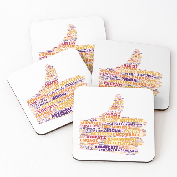 Item preview, Meaningful Social Worker Gift - Word Cloud - Social Work designed and sold by WordCloudStore.