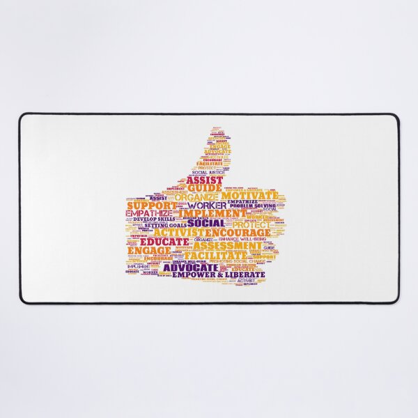 Item preview, Meaningful Social Worker Gift - Word Cloud - Social Work designed and sold by WordCloudStore.