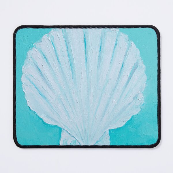 Item preview, Scallop shell painting designed and sold by MatsonArtDesign.