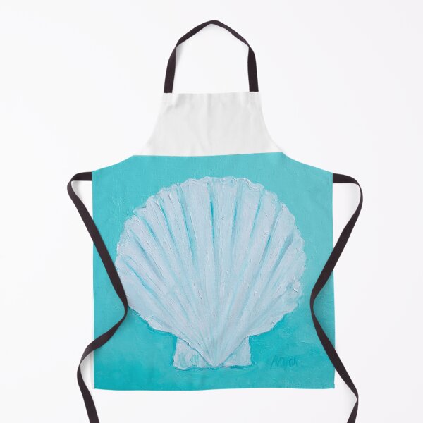 Item preview, Scallop shell painting designed and sold by MatsonArtDesign.