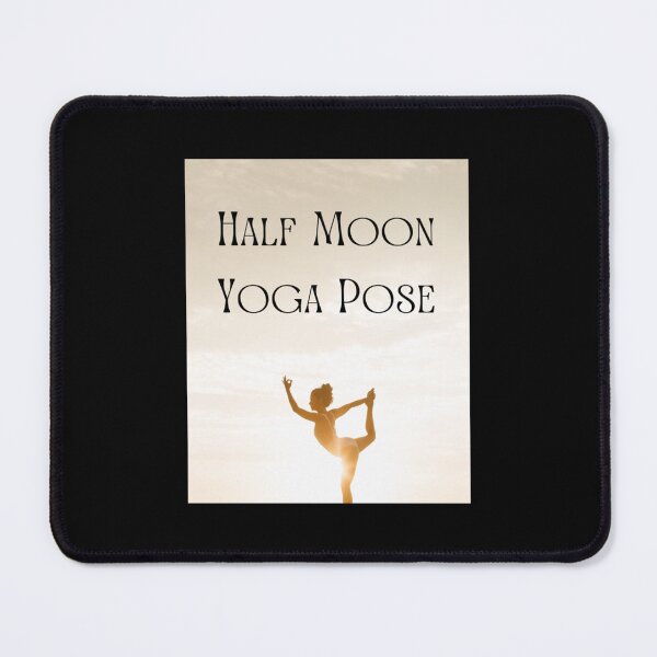 Item preview, half moon yoga pose Classic designed and sold by thickegekasl.