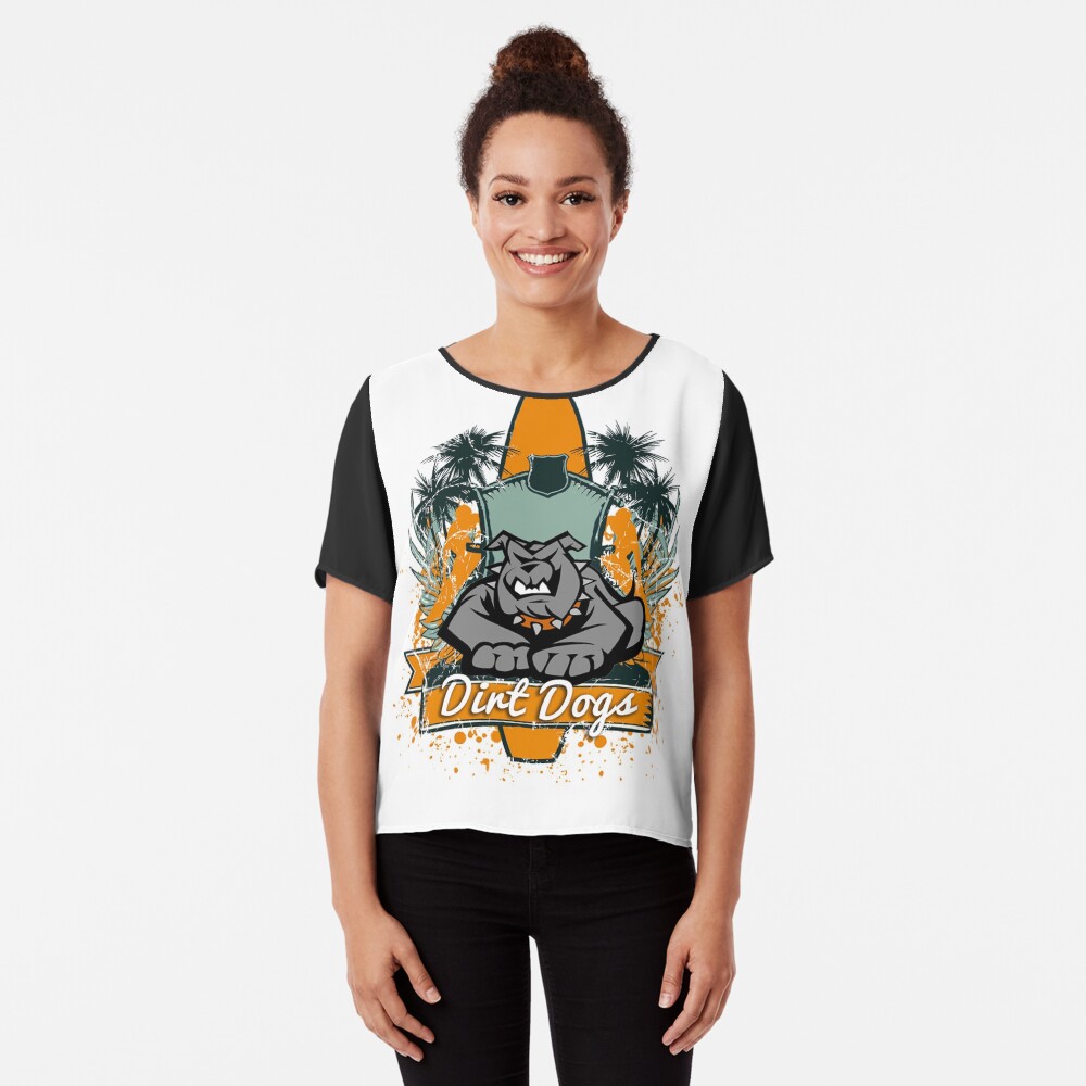 Dirt Dogs Chiffon Top