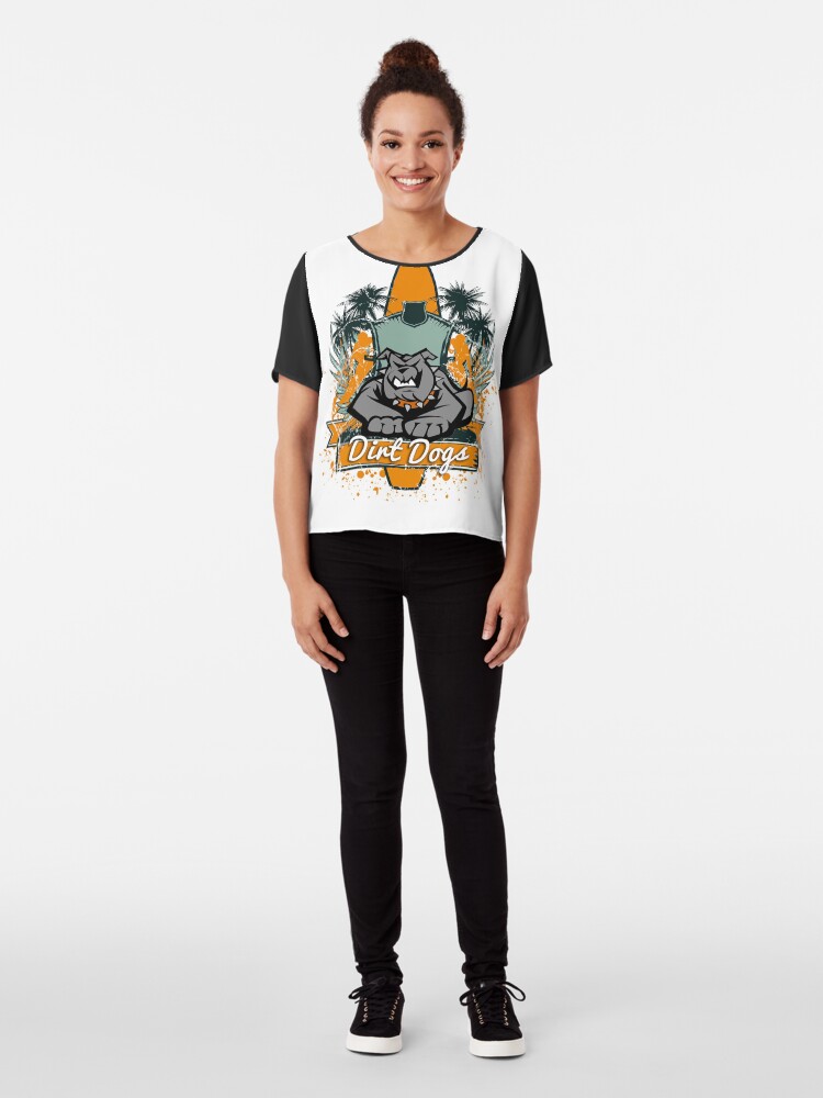 Alternate view of Dirt Dogs Chiffon Top