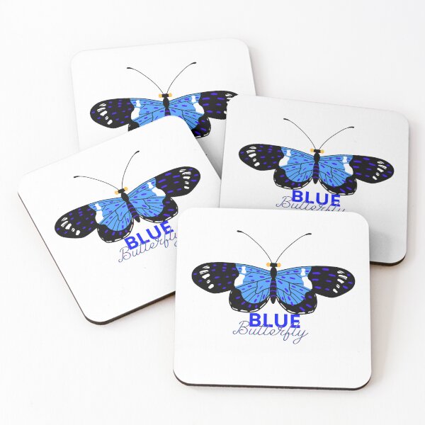 Item preview, Light Blue Butterfly Stickers designed and sold by sunlightdesign.
