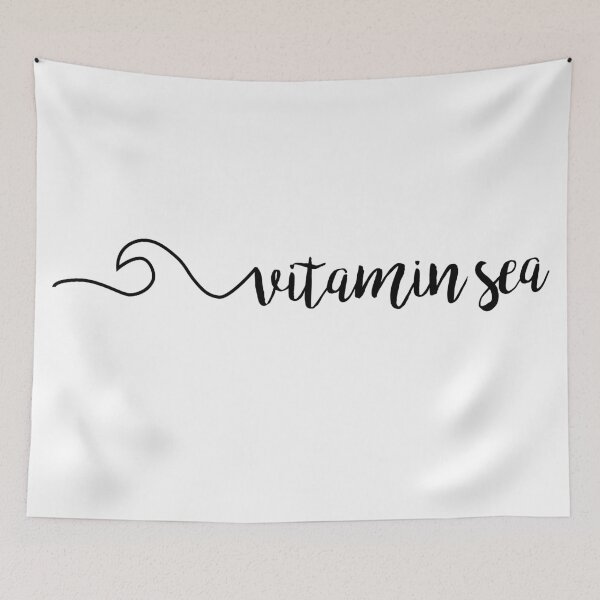 Item preview, Vitamin Sea Waves Quote designed and sold by Ashleylcoop.