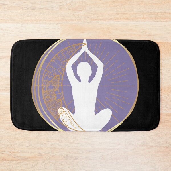 Item preview, Half Moon Yoga Pose  Classic  designed and sold by thickegekasl.