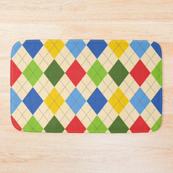 Item preview, Geometric Argyle Plaid Gingham Diamond Pattern designed and sold by PatternMama.
