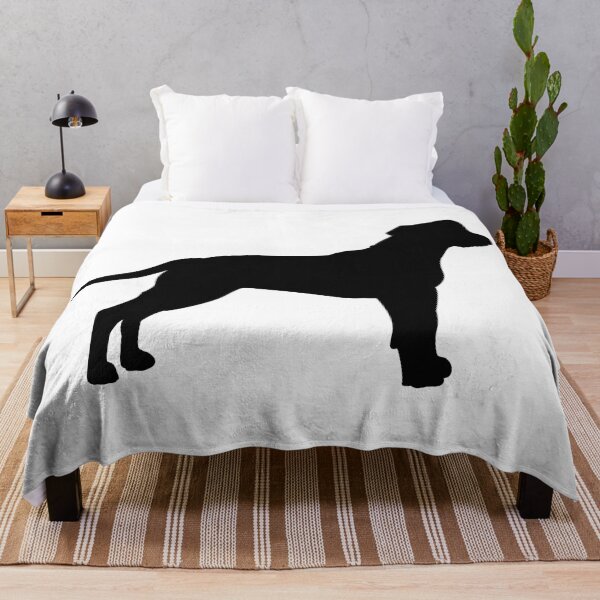 Item preview, american staffordshire terrier silhouette black designed and sold by dog-shirt.