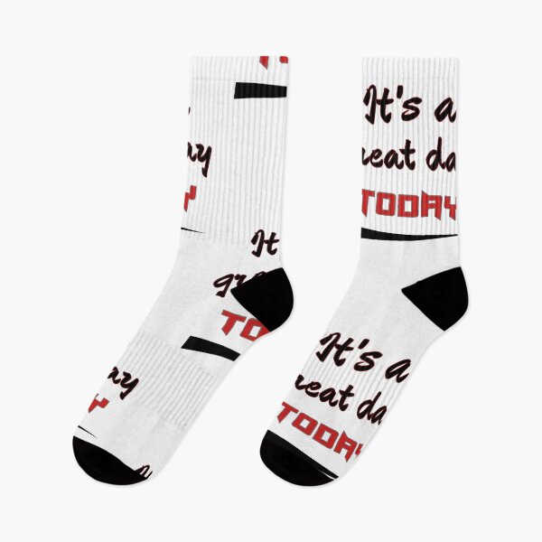 Item preview, it's a great day today designed and sold by WORDtoARTwork.