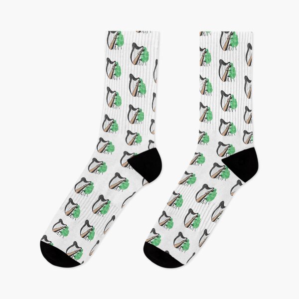 Item preview, Sheep playing harp designed and sold by Vera Styles.
