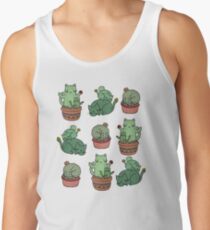 Camisetas de tirantes para hombre Gatos de Cactus