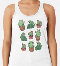 Cactus Cats Racerback Tank Top