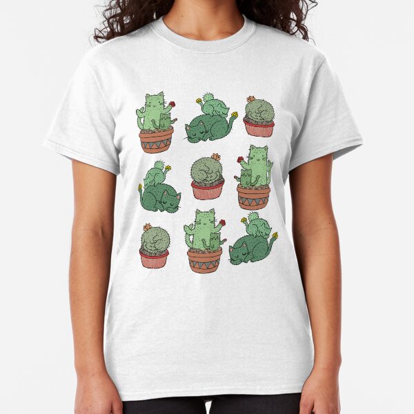 Cactus Cats Classic T-Shirt