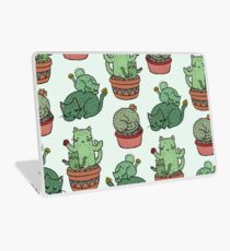 Kaktus Katzen Laptop Skin