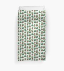 Cactus Cats Duvet Cover