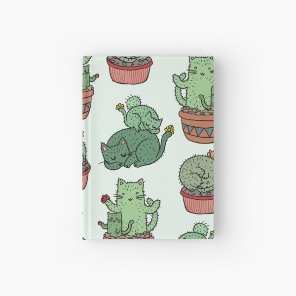 Cactus Cats Hardcover Journal