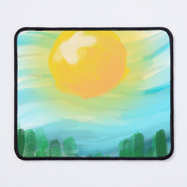 Item preview, Landscape oil painting. Bright and warm. Illustration for background, wallpaper designed and sold by ggstore11.