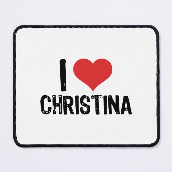 Item preview, I Love Christina designed and sold by urbandoodling.
