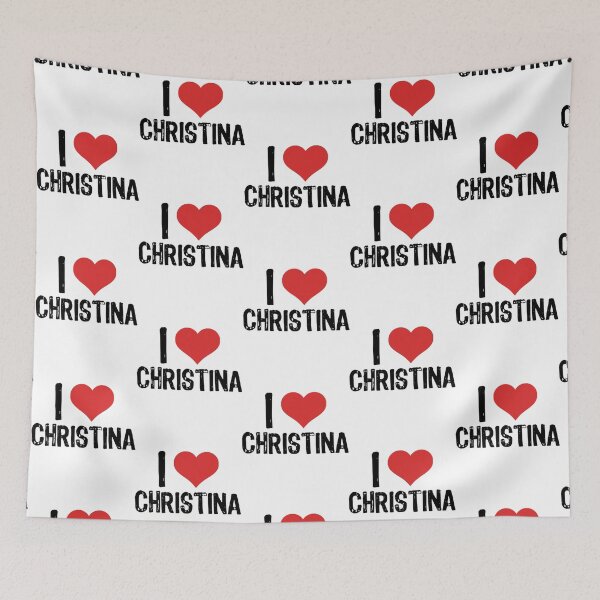 Item preview, I Love Christina    designed and sold by urbandoodling.