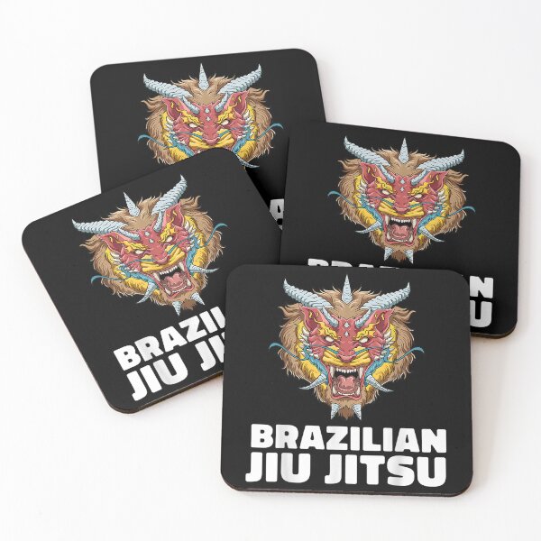 Item preview, Jiu Jitsu Lion Demon Head Brazilian Jiu Jitsu MMA Grappling designed and sold by Orsosaron.