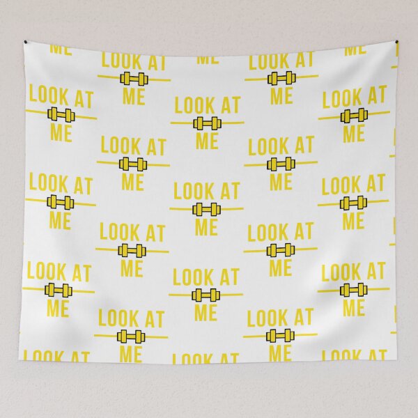 Item preview, look at Me_quot_ Yellow and Black Lifestyle designed and sold by urbandoodling.