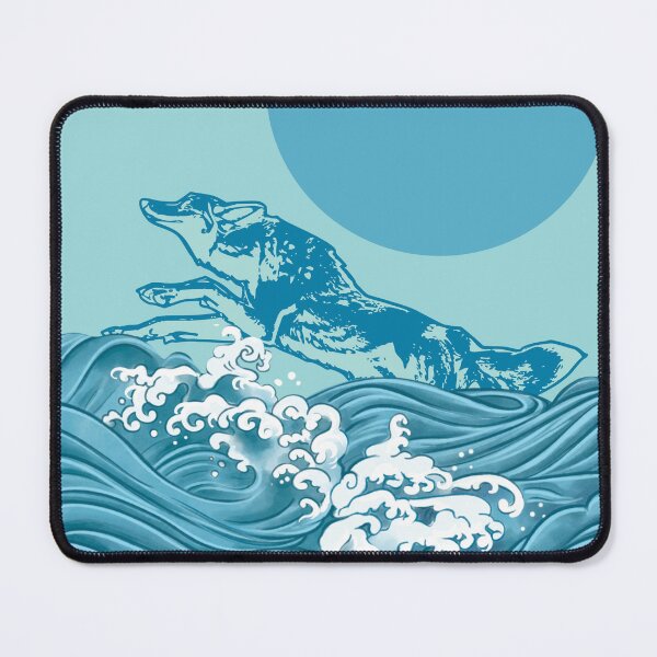 Item preview, Be Strong As A Wolf On Wave designed and sold by fatydesignspace.