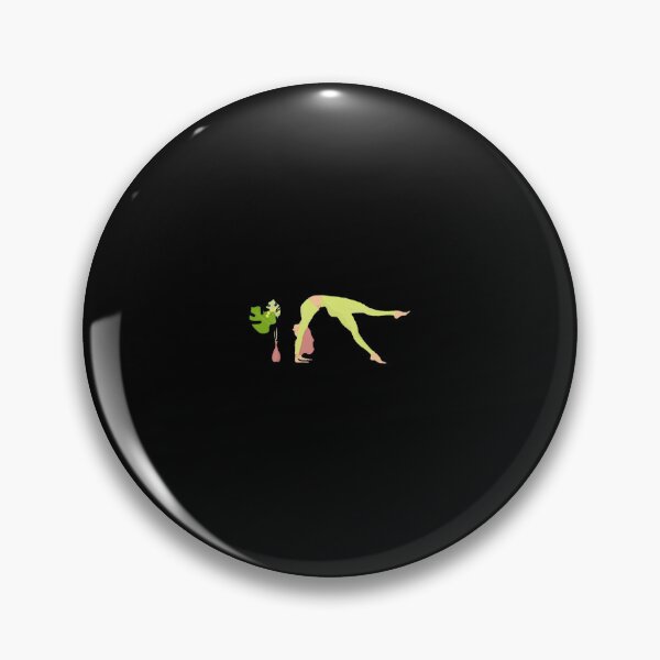 Item preview, Half moon yoga pose Active  designed and sold by thickegekasl.