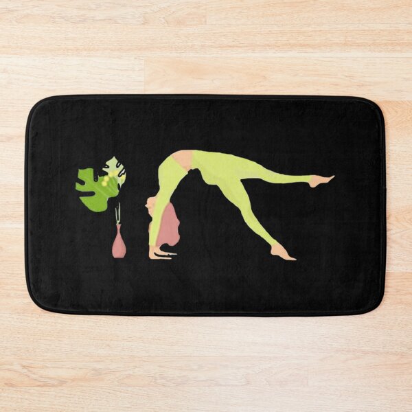 Item preview, Half moon yoga pose Active  designed and sold by thickegekasl.