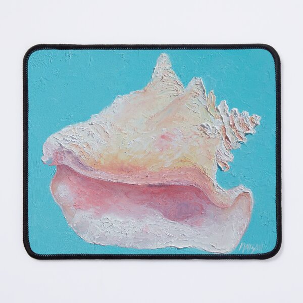 Item preview, Conch shell painting designed and sold by MatsonArtDesign.