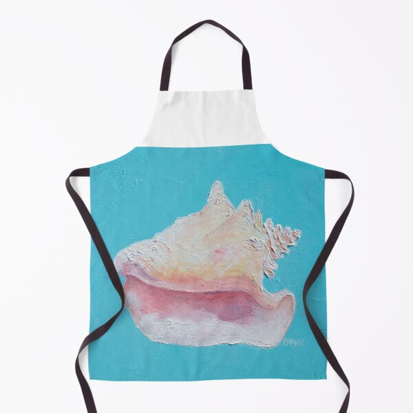Item preview, Conch shell painting designed and sold by MatsonArtDesign.