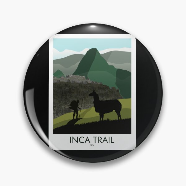 Item preview, Inca Trail - Minimalist Travel Style - Vintage Travel Art designed and sold by PopCultArcade.