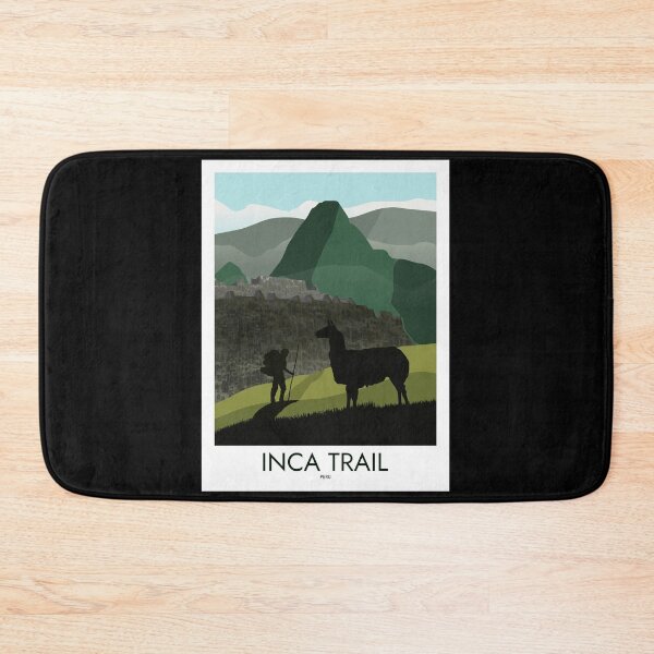 Item preview, Inca Trail - Minimalist Travel Style - Vintage Travel Art designed and sold by PopCultArcade.