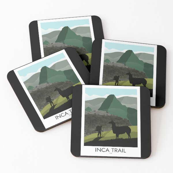 Item preview, Inca Trail - Minimalist Travel Style - Vintage Travel Art designed and sold by PopCultArcade.
