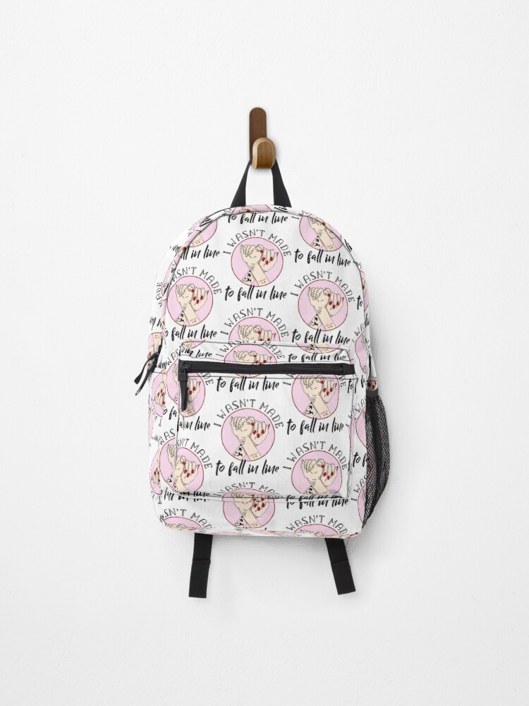 Thumbnail 1 of 3, Backpack, Fall In Line designed and sold by urbandoodling.