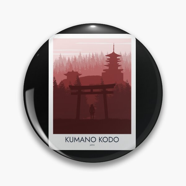 Item preview, Kumano Kodo - Minimalist Travel Style - Vintage Travel Art designed and sold by PopCultArcade.