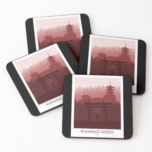 Item preview, Kumano Kodo - Minimalist Travel Style - Vintage Travel Art designed and sold by PopCultArcade.